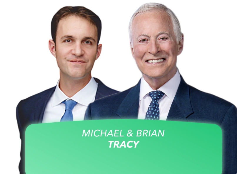 Bryan and Michael Tracy big banner